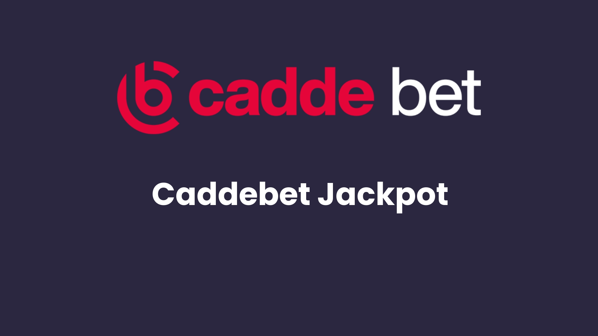 caddebet jackpot 162
