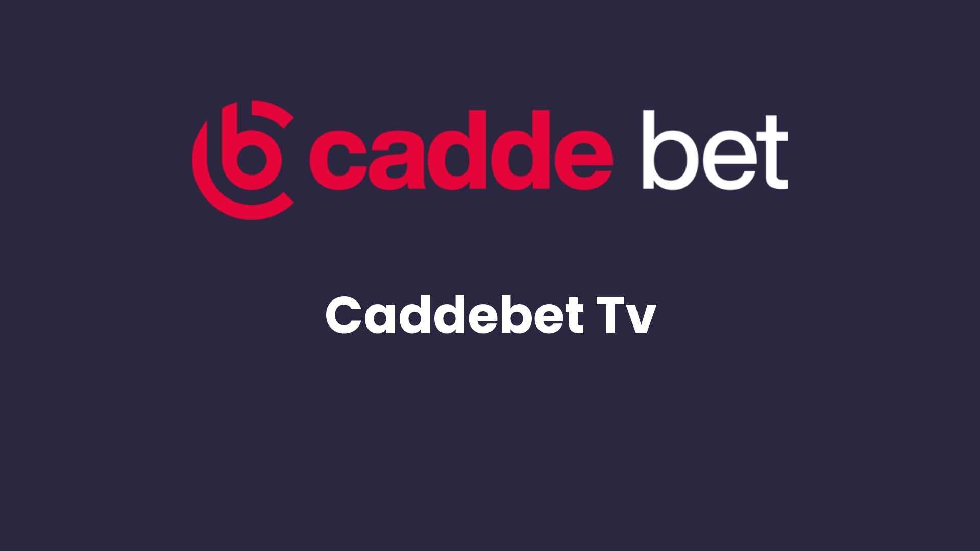 caddebet tv 123